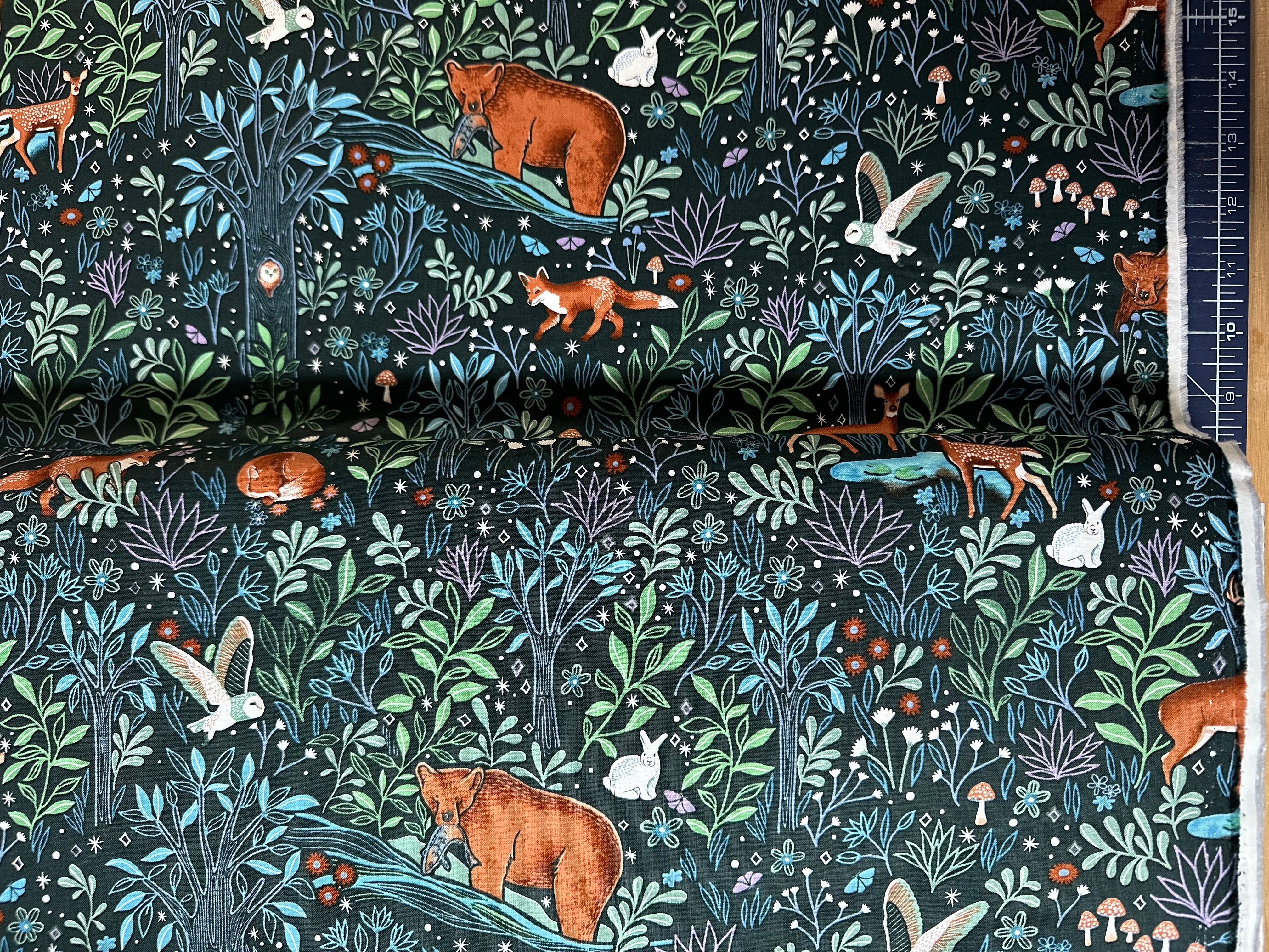 Woodland Magic Dark Navy 8001-79