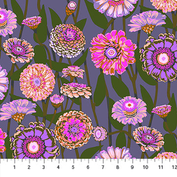 The image is a vibrant and colorful collage of various flowers and foliage, including daisies, chrysanthemums, and other blooms in shades of pink, purple, and green.