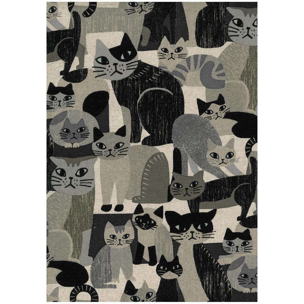 The image is a collage of various cat illustrations, each with different poses and expressions, creating a visually engaging and diverse collection of feline designs.