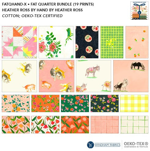 a poster with a bunch of different patterns on it