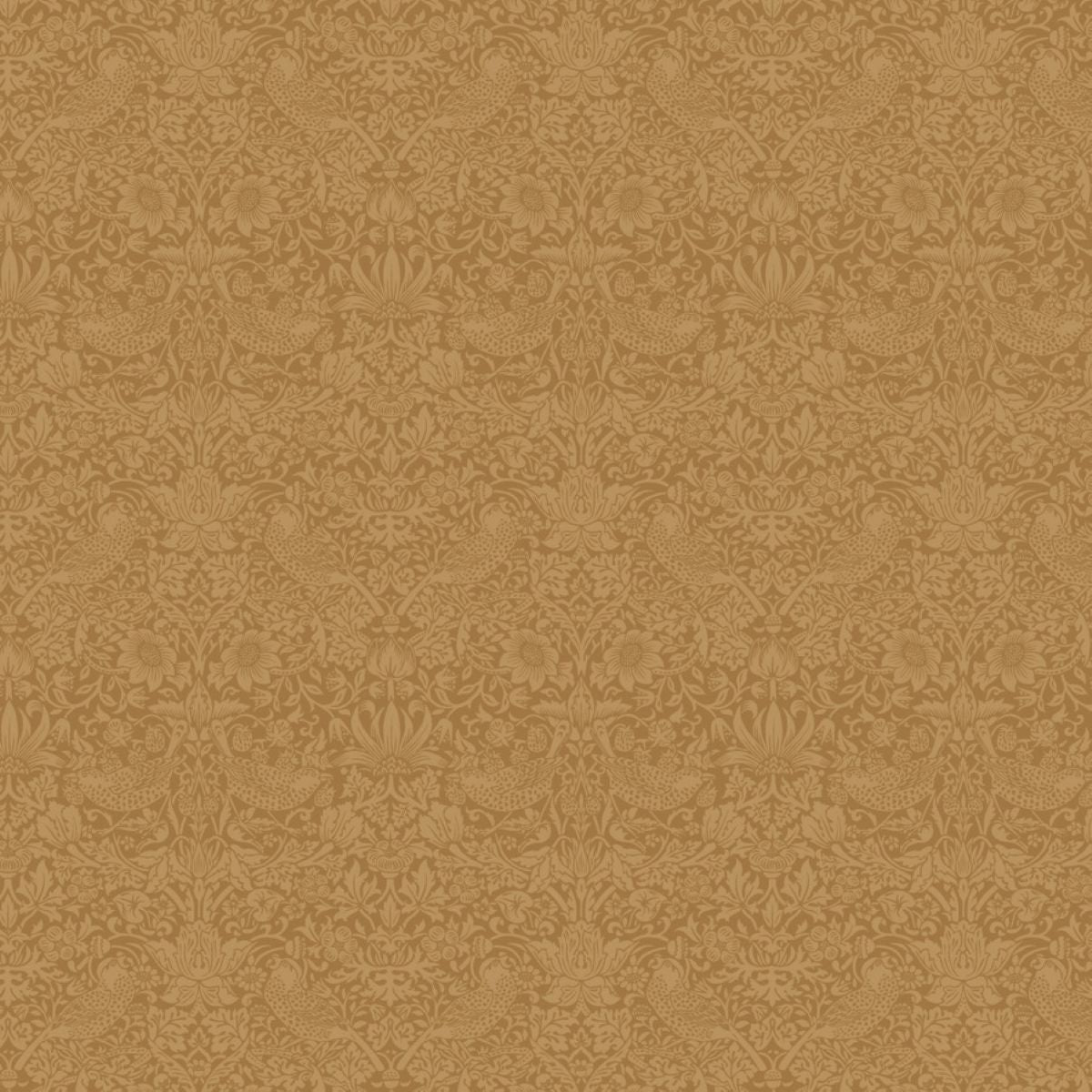 The image is a repeating pattern of a floral design in shades of brown.