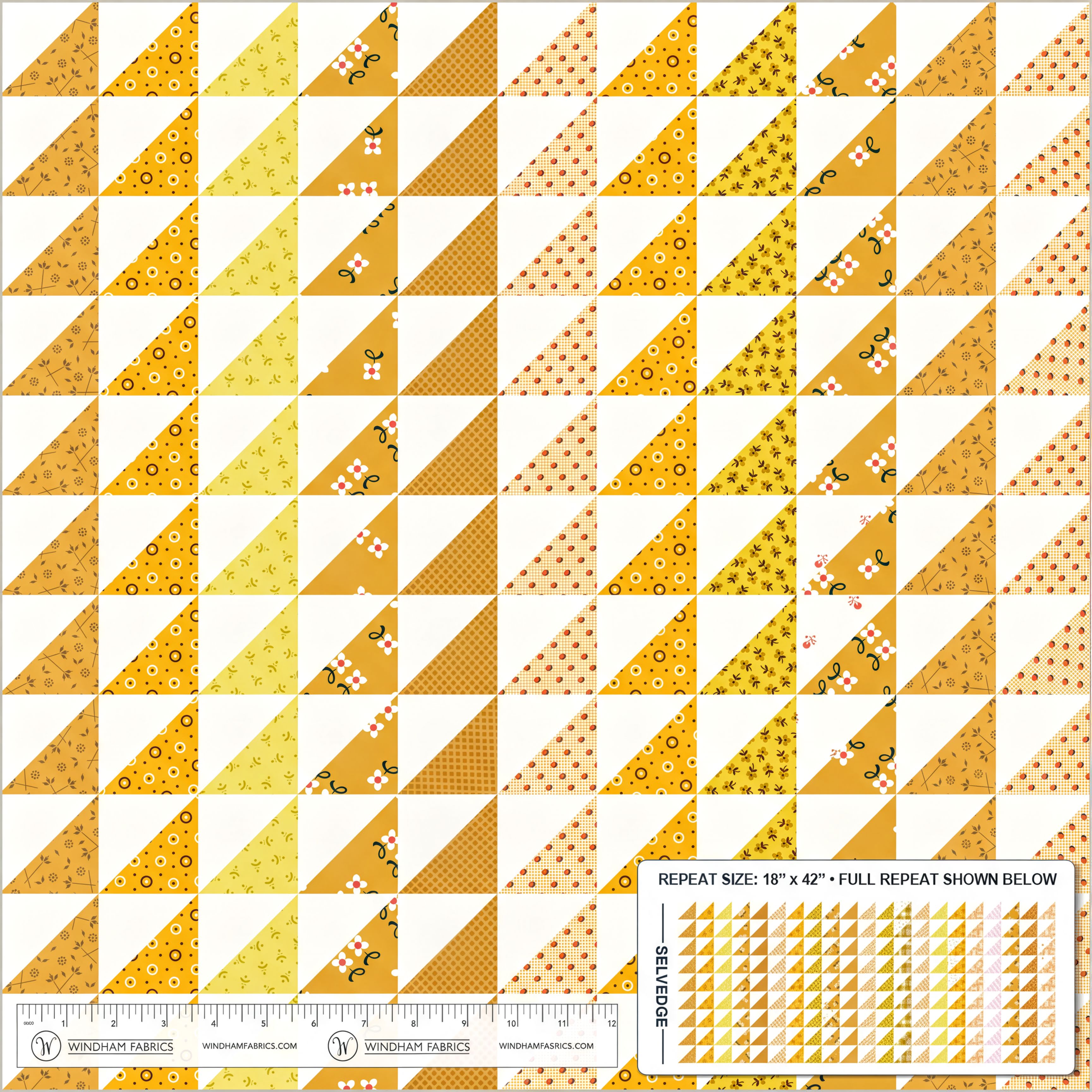 The image is a collage of various triangles in different sizes and patterns, arranged in a grid-like pattern.