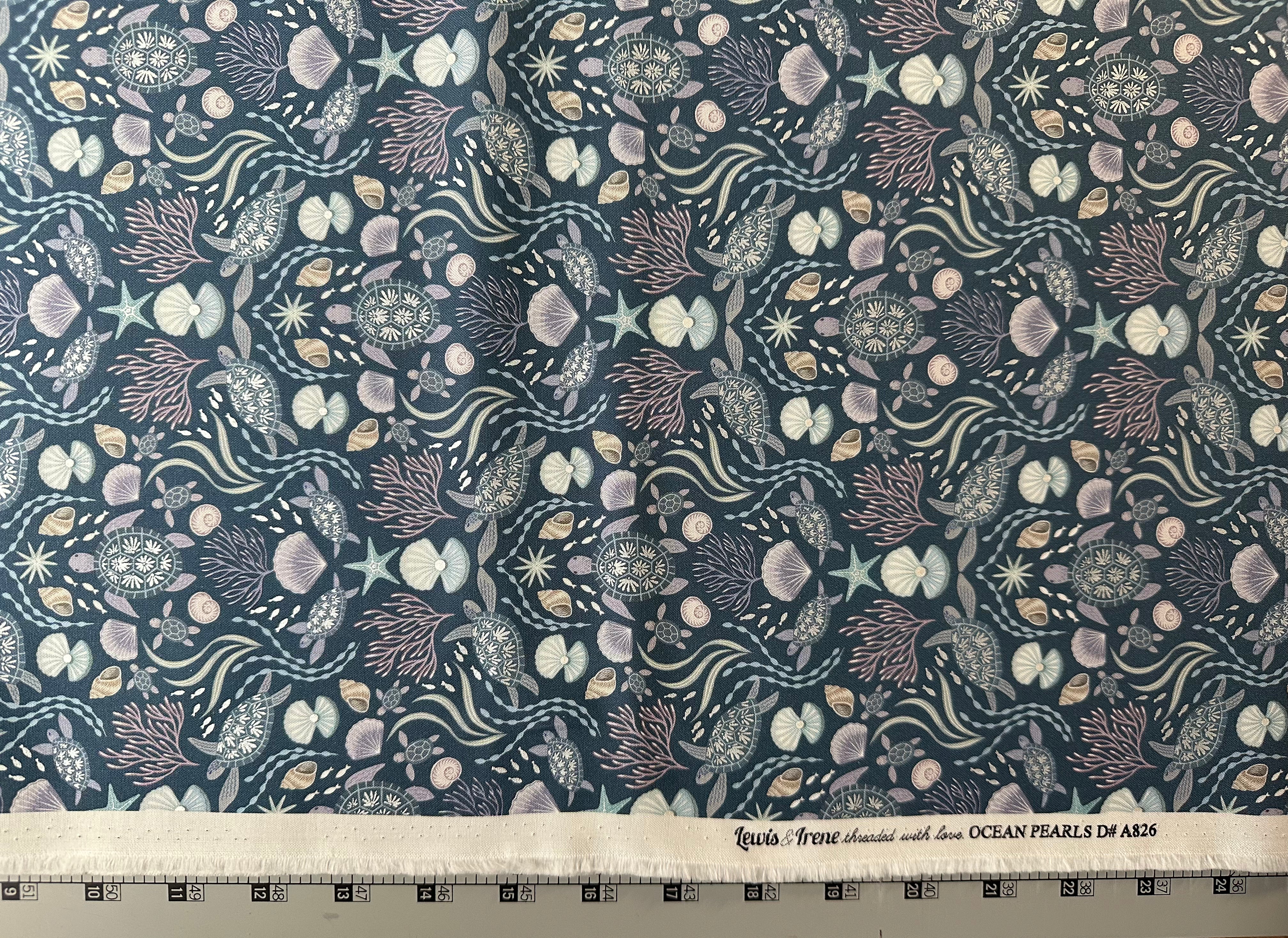 Sea Turtle Family - Dark Blue