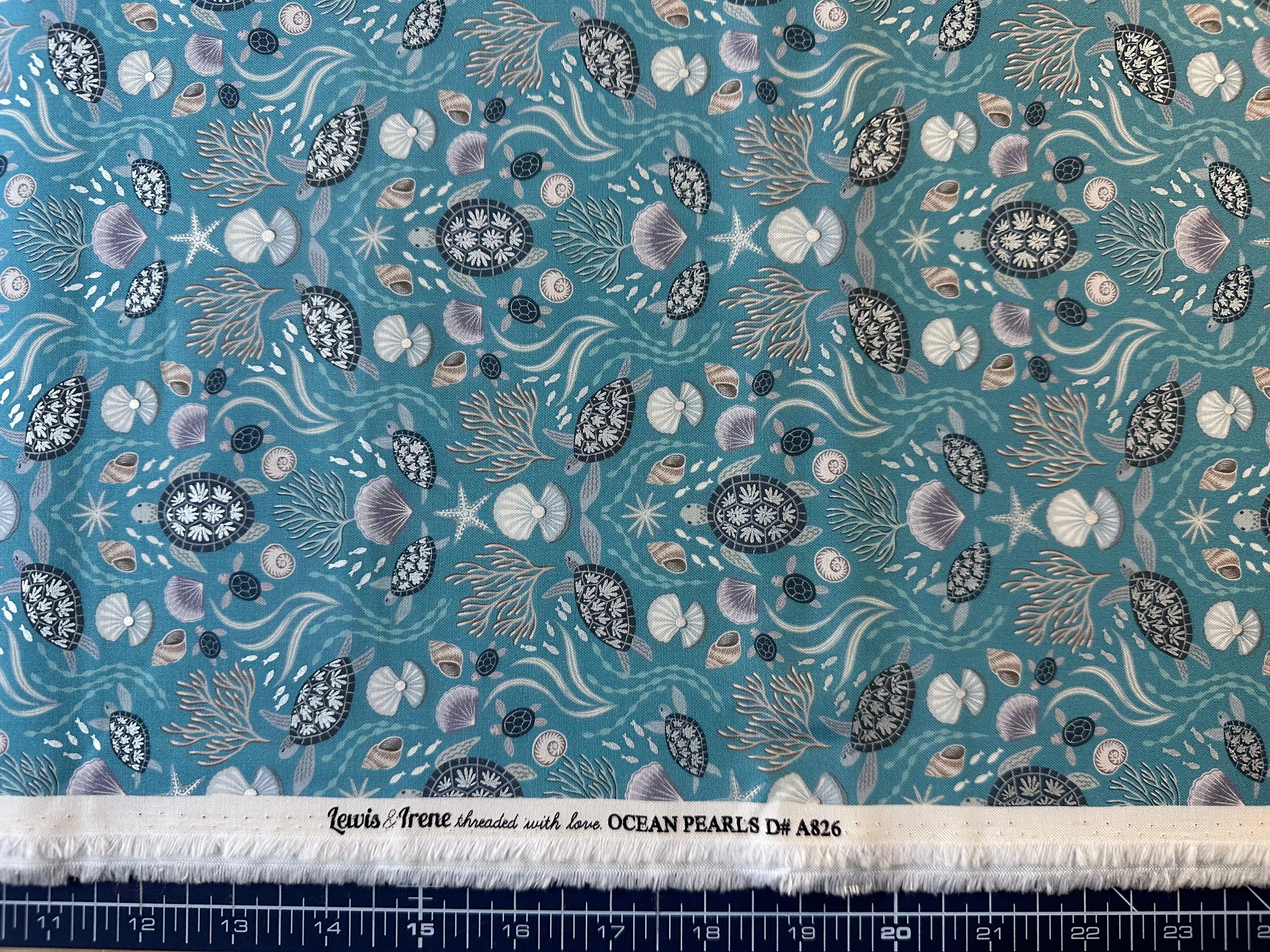 Sea Turtle Family - Blue