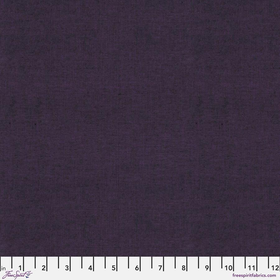 Shot Cotton - Aubergine