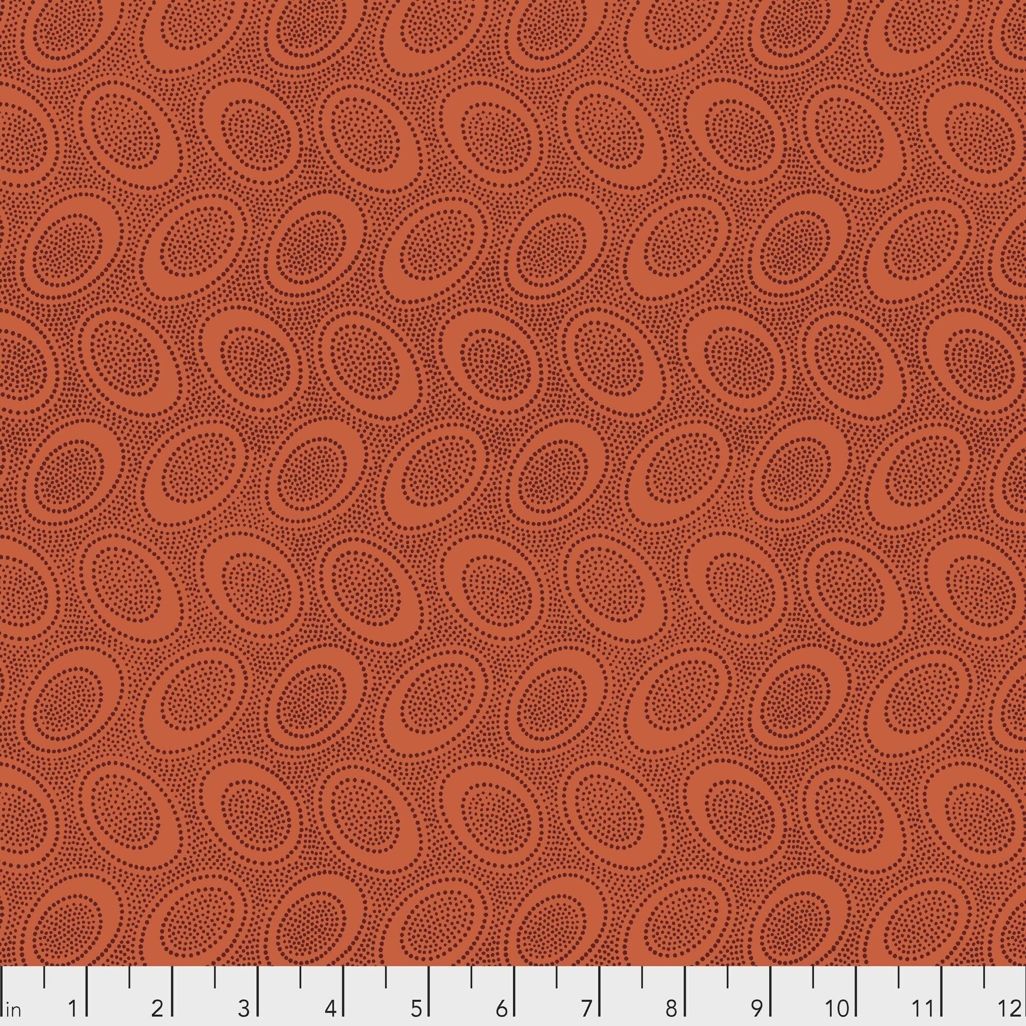 Aboriginal Dot - Orange