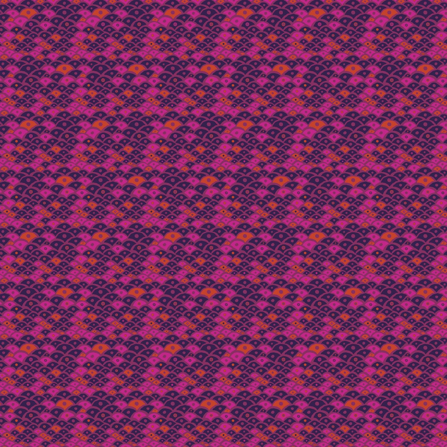 a pink and purple background with small squares