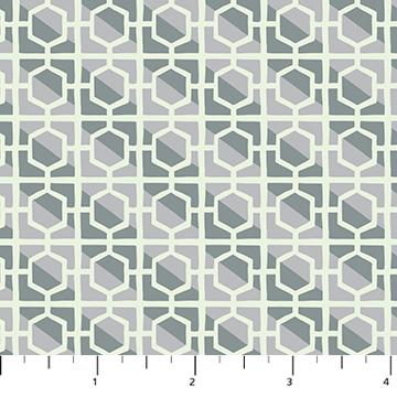 a gray and white pattern on a white background