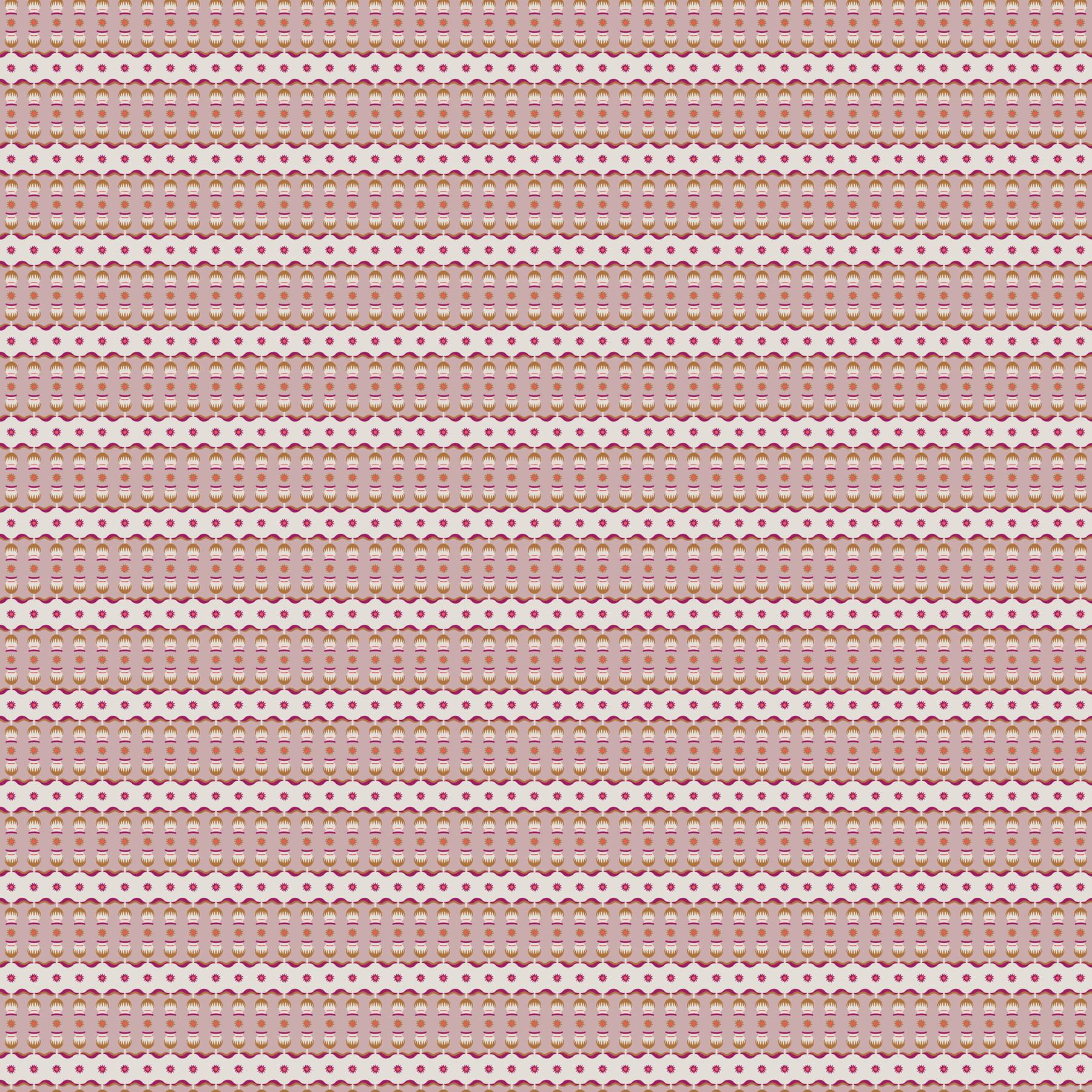 a pink and white striped background