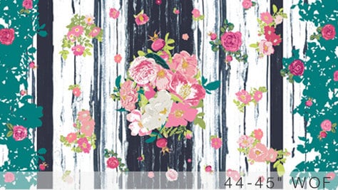 Flowerful Dandle Panel