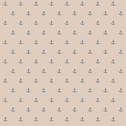 Art Gallery Fabrics ENCHANTED VOYAGE, Nautical Spell Sand ENV-61781, Quilt Fabric, Cotton Fabric, Anchors, Beach Quilt, Fabric By The Yard