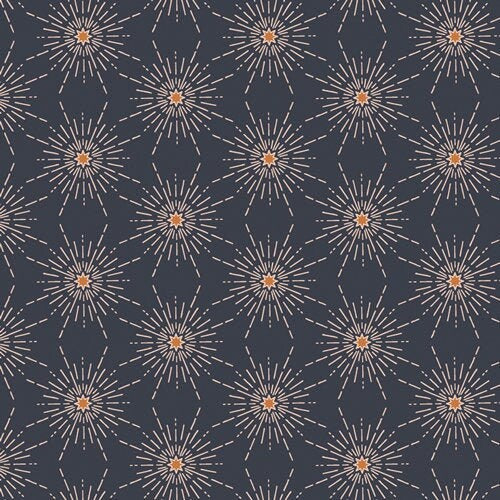 ENCHANTED VOYAGE Art Gallery Fabrics, North Star Gloom ENV-71786, Star Fabric, Quilt Fabric, Quilting Fabric, Cotton, Fabric By The Yard