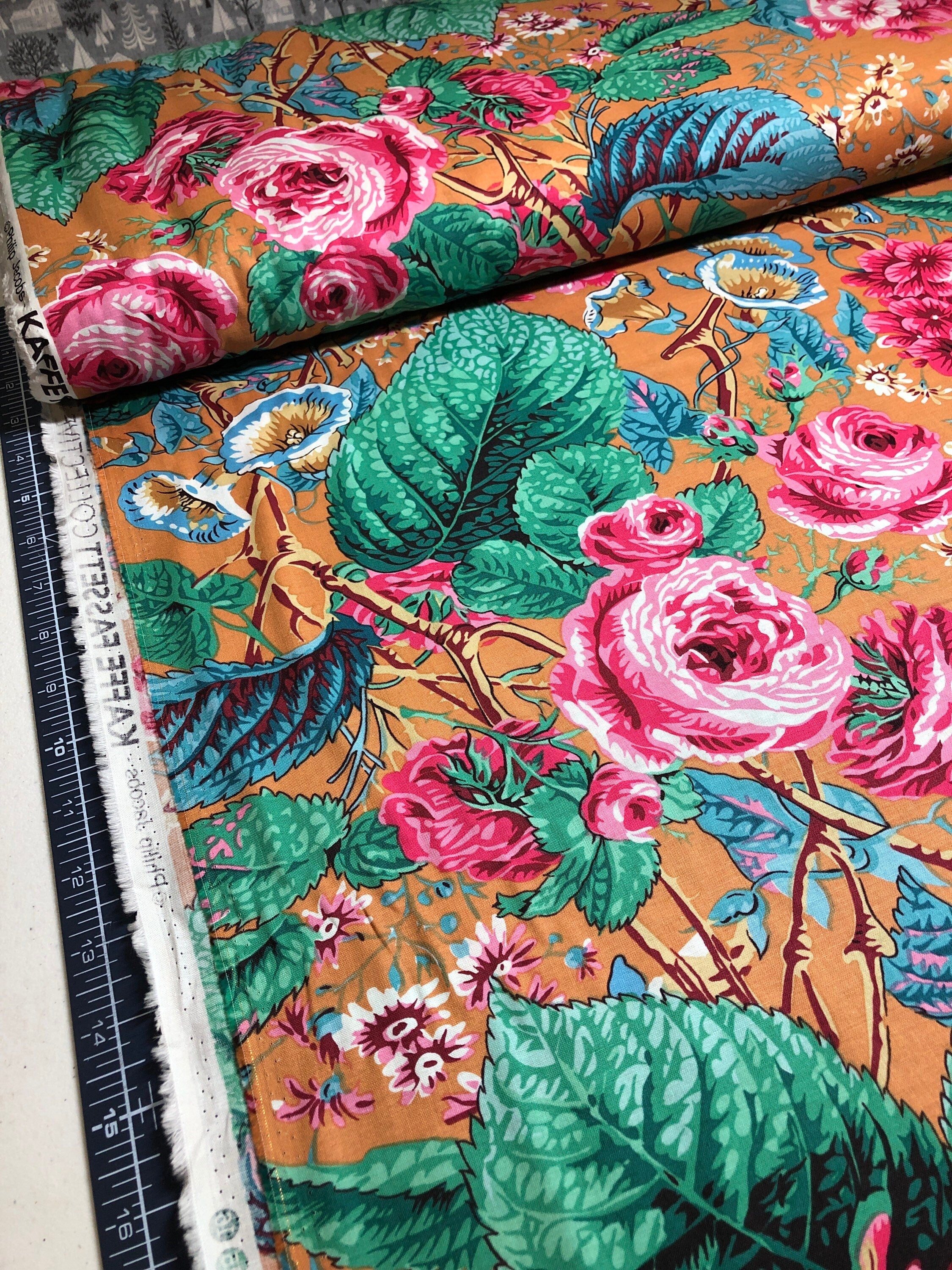 Rose & Hydrangea - Ochre