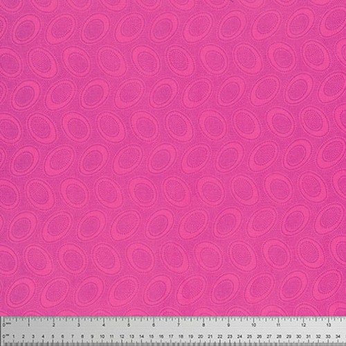 Aboriginal Dot in Shocking Pink GP71, Kaffe Fassett Fabric, Quilt Fabric, Cotton Fabric, Blender Fabric, Quilting Fabric, Fabric By The Yard