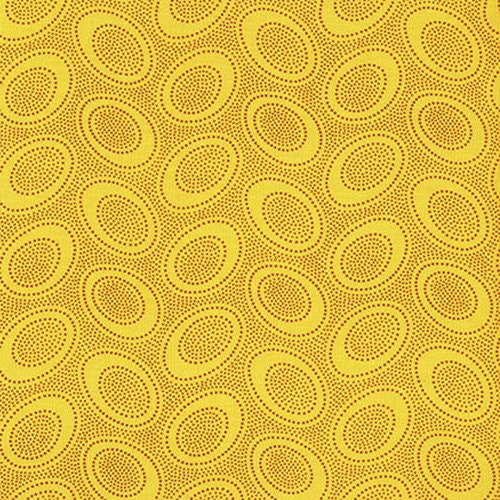 Aboriginal Dot in Gold GP71, Kaffe Fassett Fabric, Quilt Fabric, Cotton Fabric, Blender Fabric, Quilting Fabric, Fabric By The Yard