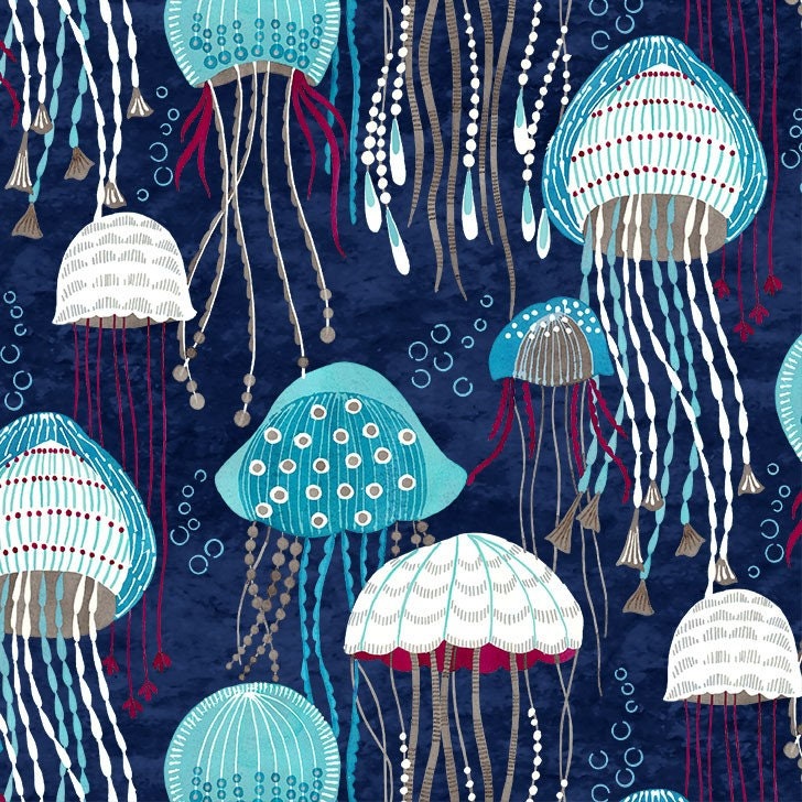 Jolly Jellyfish - Navy