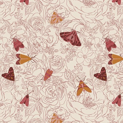 Art Gallery KISMET Cloak and Petal KSM-83303 Sharon Holland, Quilt Fabric, Cotton Fabric, Art Gallery Fabrics, Quilting, Fabric By The Yard
