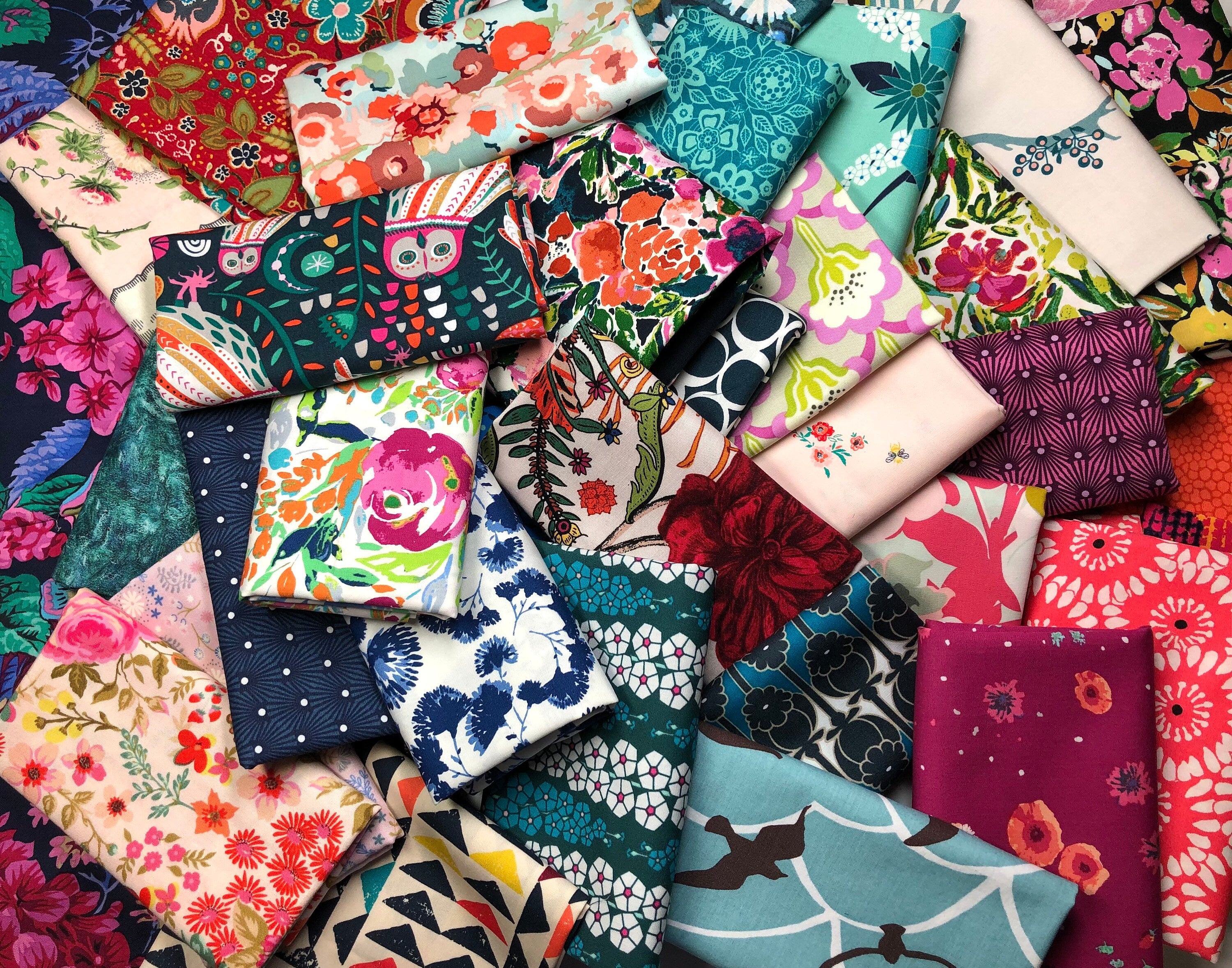 Quilt Fabric Scrap Bundle
