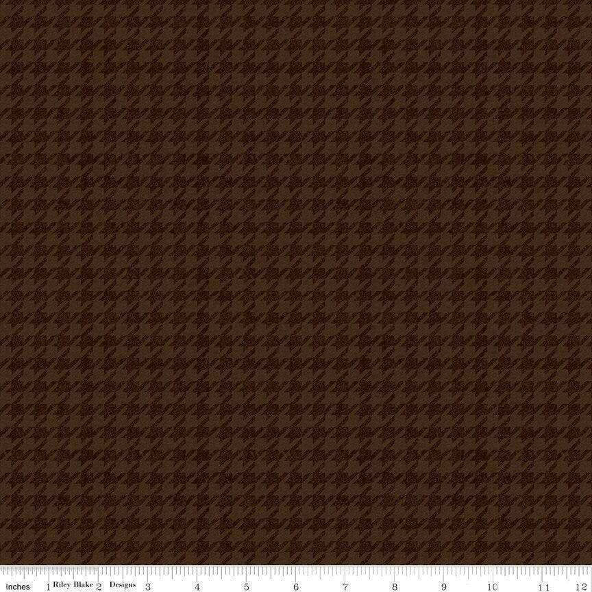 Houndstooth Brown