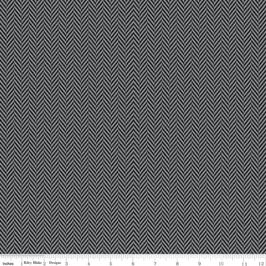 Herringbone Black