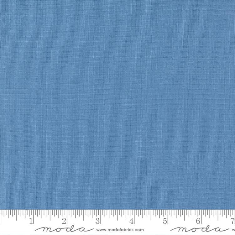 Bella Solid in FRENCH BLUE 9900-49 Moda Fabrics, Quilt Fabric, Cotton Fabric, Quilting Fabric, Blue Solid Fabric, Fabric By The Yard