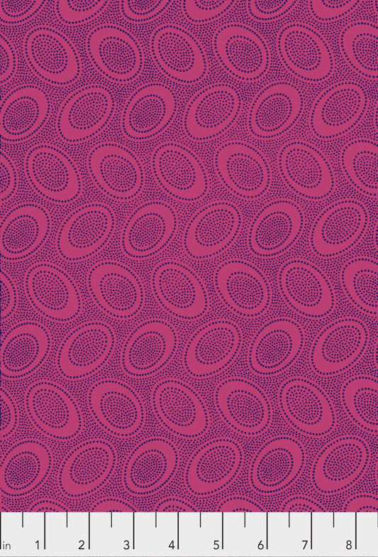 Aboriginal Dot in Maroon GP71, Kaffe Fassett Fabric, Quilt Fabric, Cotton Fabric, Blender Fabric, Quilting Fabric, Fabric By The Yard