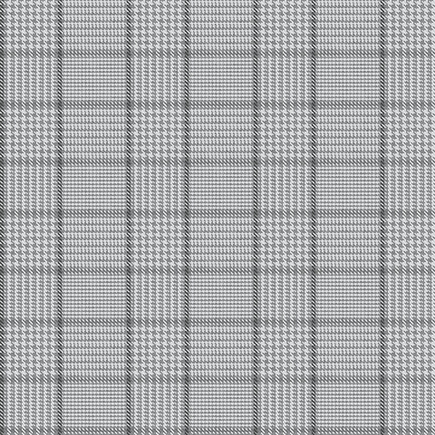 Plaid Tweed Gray
