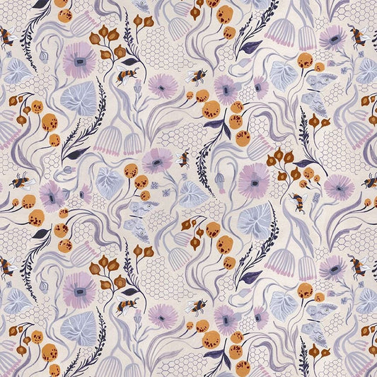 BUSY BEES, Dear Stella, 2424 Infinity, Quilt Fabric, Bee Fabric, Quilting Fabric, Cotton Fabric, Modern Farmhouse Fabric, Fabric By The Yard