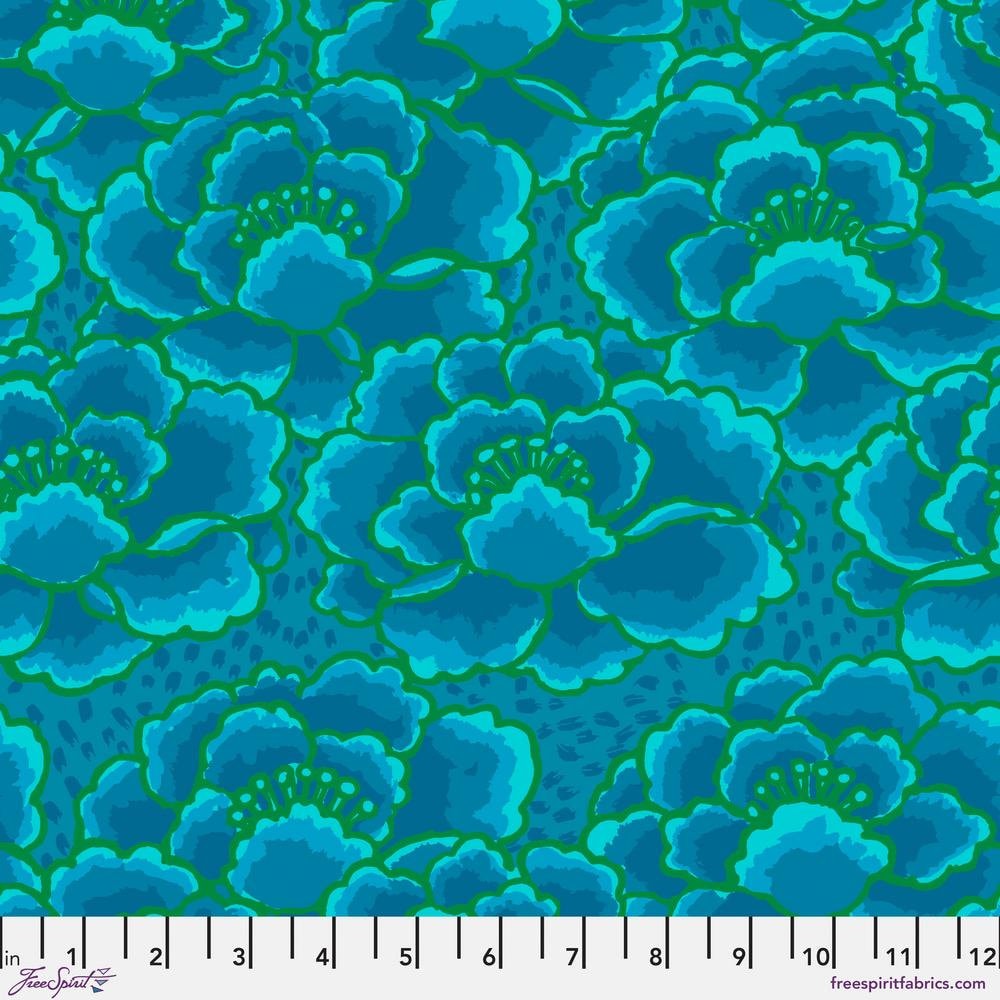 Tonal Floral - Turquoise