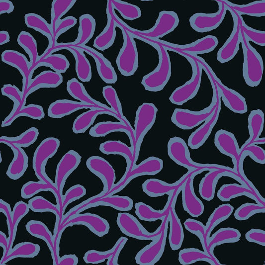Kaffe, TWIG-Black, PWGP196, Kaffe Fassett Fabric, Quilting, Quilt Fabric, Cotton, Free Spirit, Abstract, Nature Decor, Fabric By The Yard