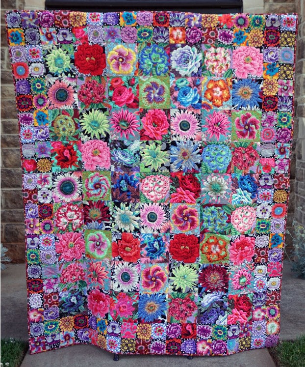 Floating Hibiscus - Contrast