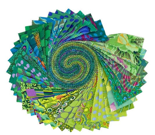 Kaffe Fassett MEADOW Classics Plus, 40 Strips - 2 1/2" x 42", Design Roll, Philip Jacobs, Quilt Fabric, Cotton Fabric, Quilting Fabric