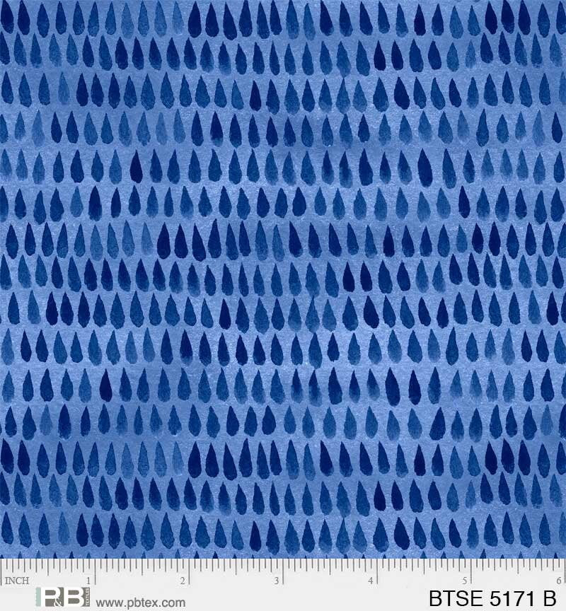 Droplets - Blue