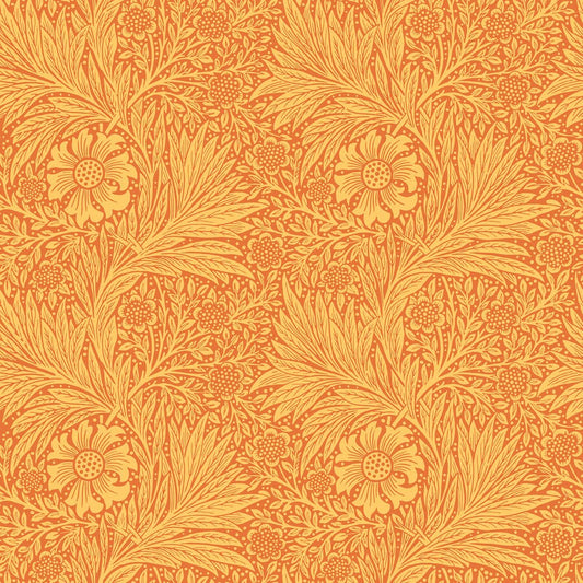 William Morris, BUTTERMERE, Marigold, PWWM006-Sunshine, Free Spirit Fabrics, Quilt Fabric, The Original Morris & Co, Fabric By The Yard