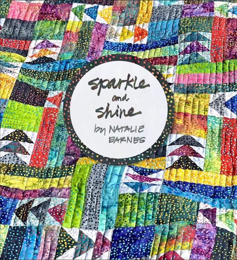 SPARKLE AND SHINE, Natalie Barnes 28 Pc Fat Quarter Bundle, Batik Prints, Windham Fabrics, Quilt Fabric, Cotton Fabric, Blender Fabric