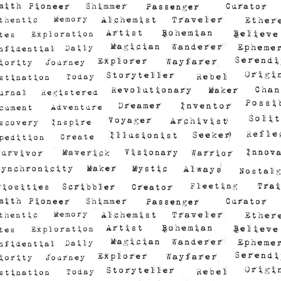 a black and white photo of a number of words