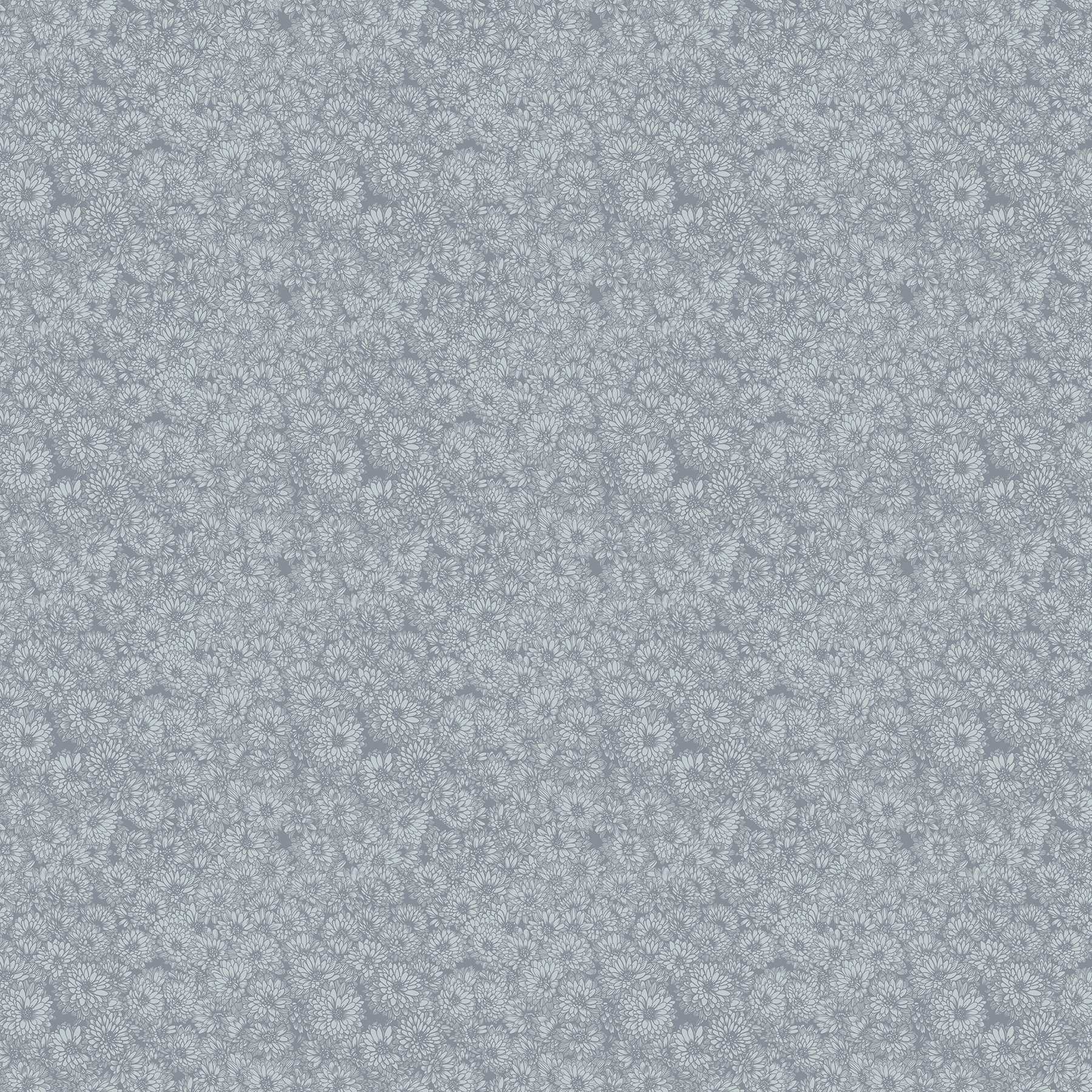 The image is a repeating pattern of gray flowers or petals, creating a visually cohesive and harmonious design.
