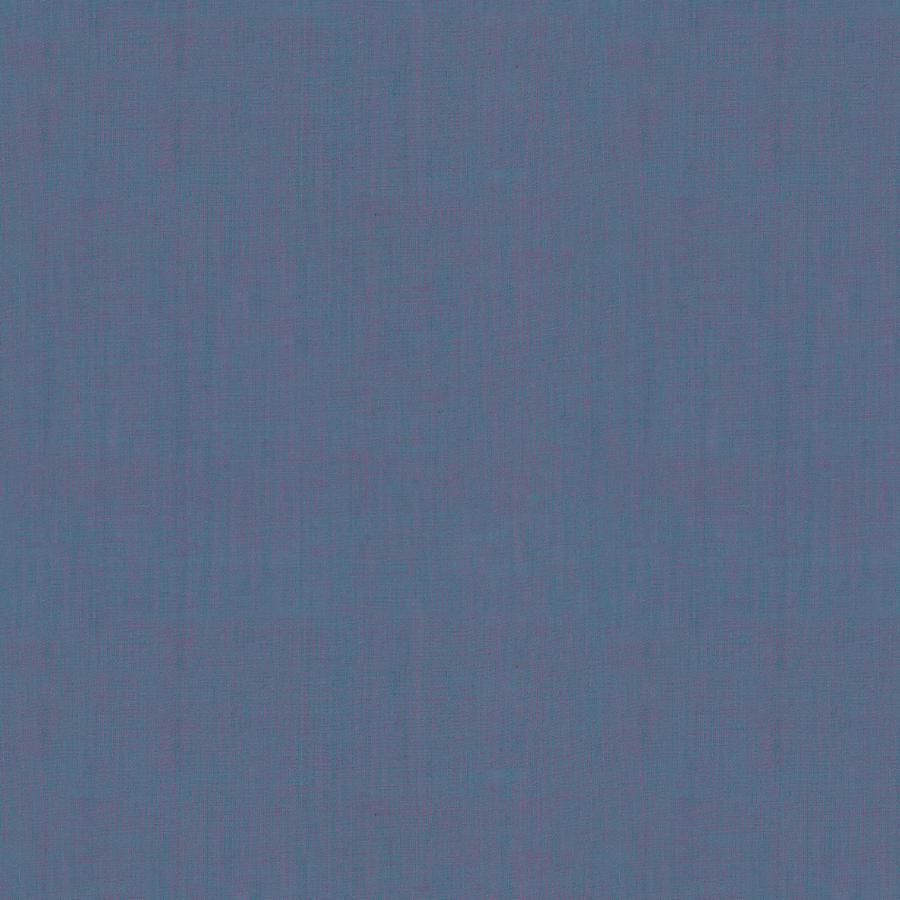 The image is a solid blue background with a subtle pattern.