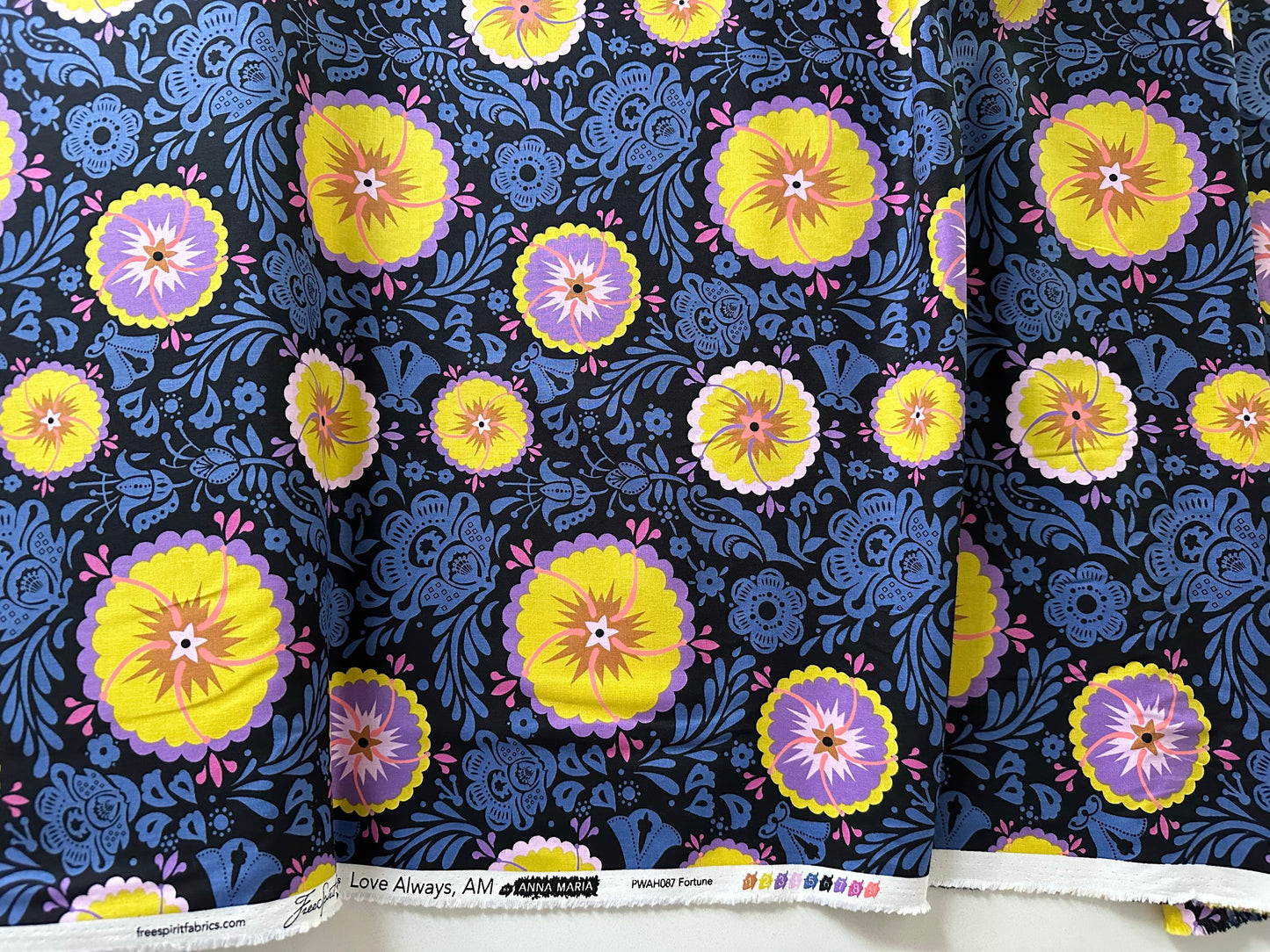 Fortune Moonlight Fabric, PWAH087, by Anna Maria