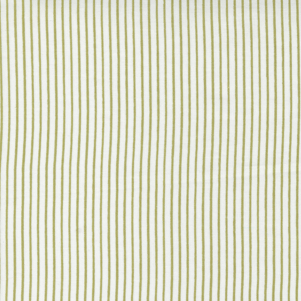 a repeating pattern of vertical green and white stripes on a white background.