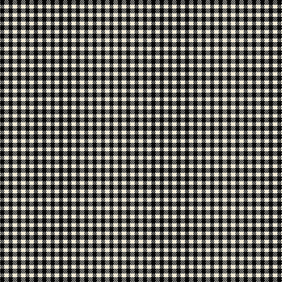 a repeating pattern of black and white checkered squares, creating a visually striking and symmetrical design.