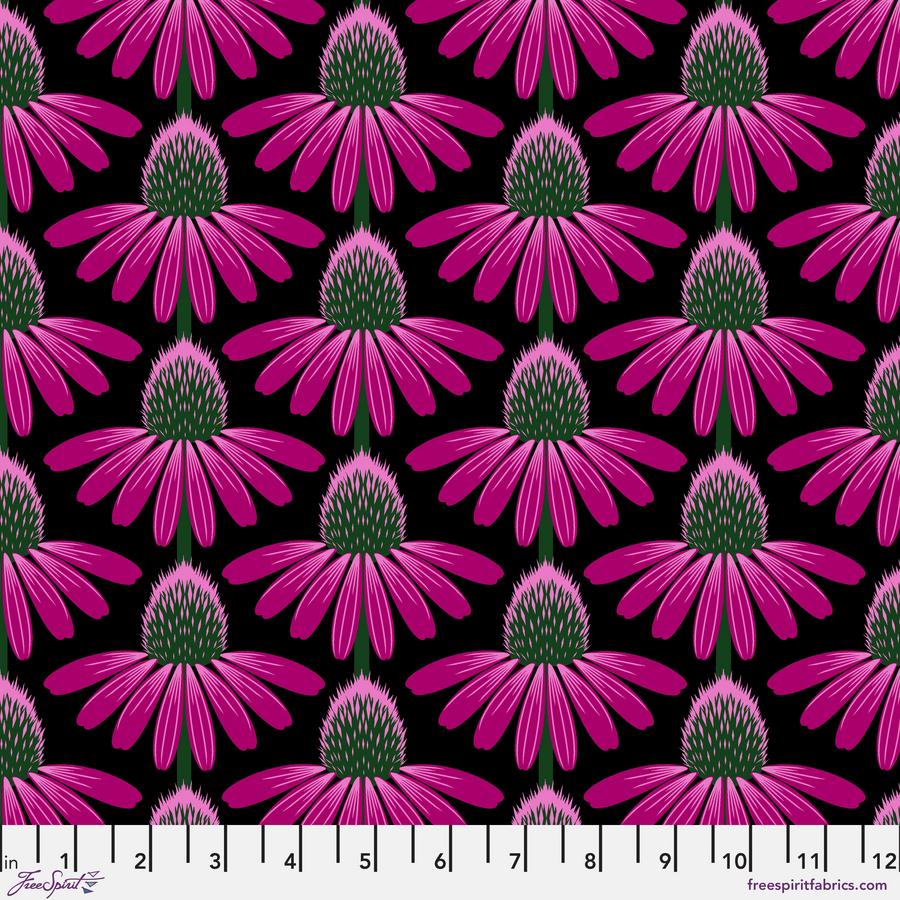 Echinacea Ruby Cotton Lawn Fabric, CLAH007.Ruby – Anna Maria Horner