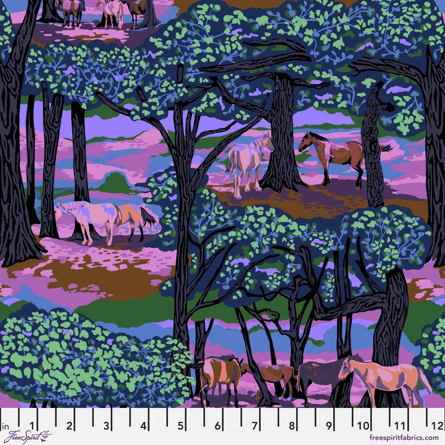 New Forest Horse Fabric, PWAH221.Shadowed by Anna Maria – Good Gracious Collection