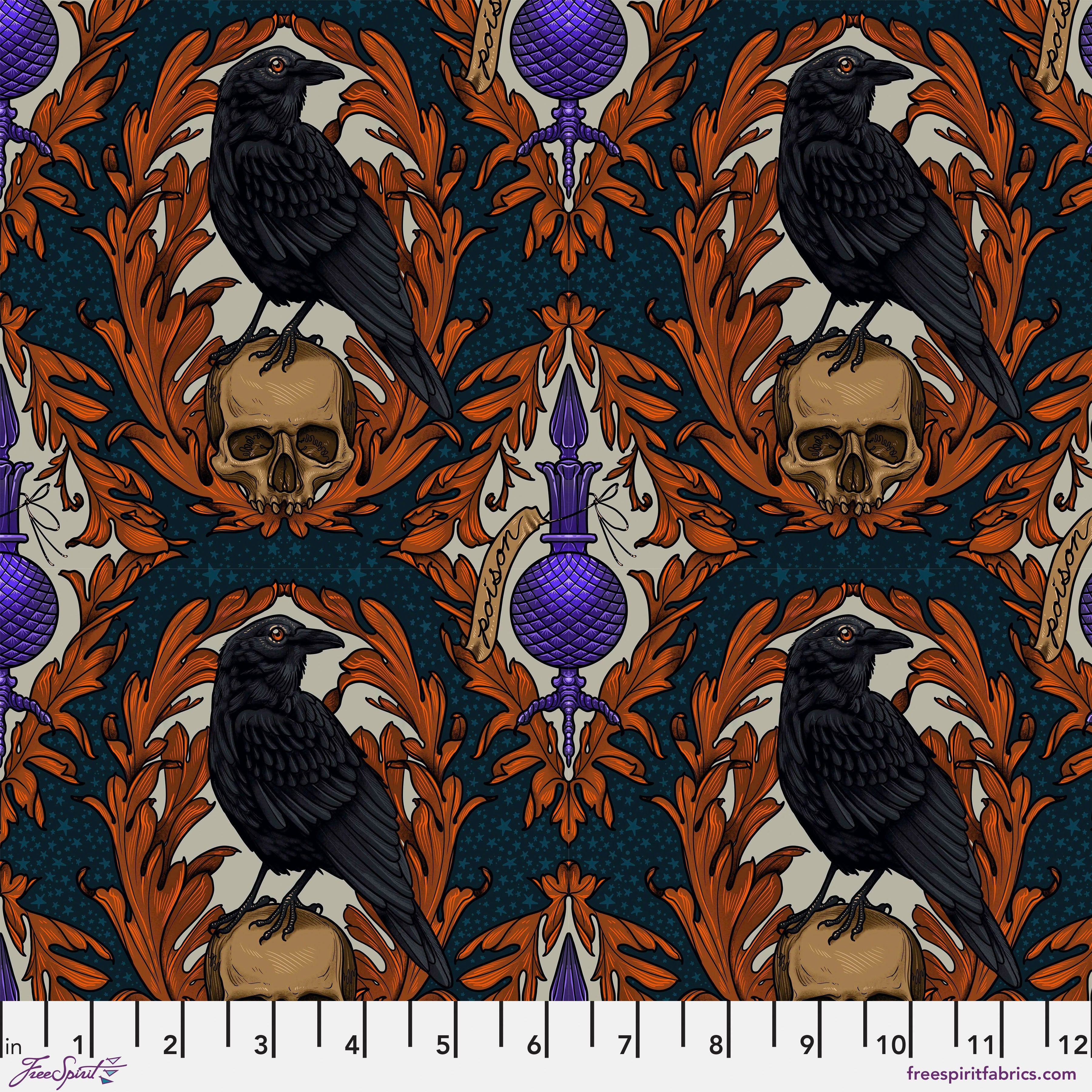 Crow Damask - Multi