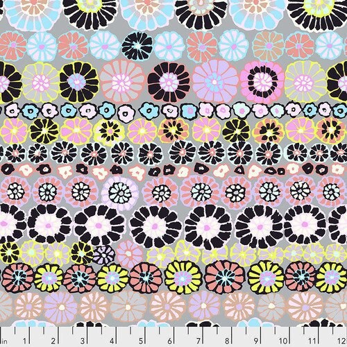 Row Flowers - Contrast