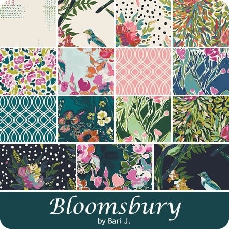 Botanists Poem BLB-44721, Bari J, BLOOMSBURY, Art Gallery Fabrics, Quilting, Baby Girl Quilt, Floral, Shabby Chic, Fabric By the Yard