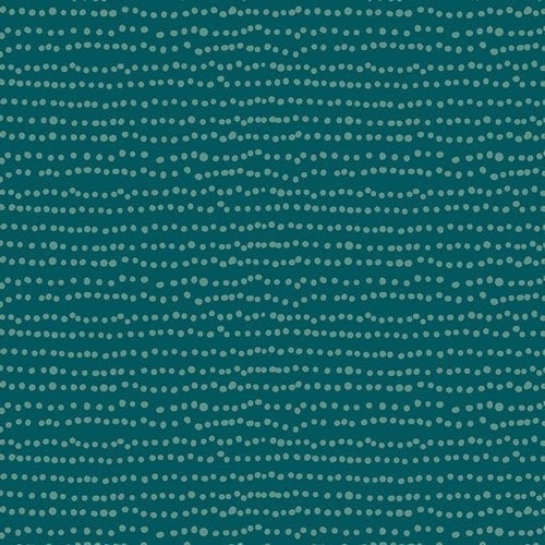 Flecks Boho LGD-49710, Art Gallery Fabrics LEGENDARY, Pat Bravo, Dots, Boho, Quilt, Cotton, Boheme, Indie, Teal Fabric,  Fabric By the Yard