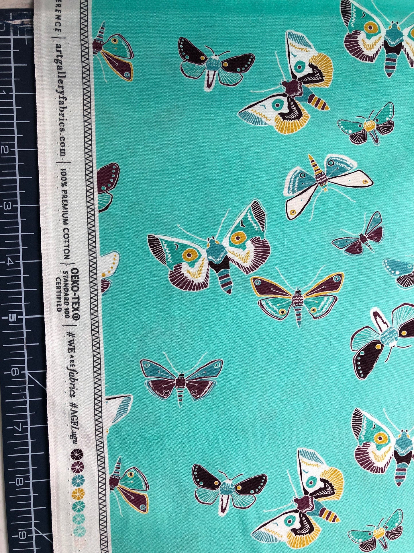 Odyssey Dewdrop LGU-57104 LUGU, Art Gallery Fabrics, Jessica Swift, Quilt Fabric, Cotton Fabric, Butterfly Fabric, Fabric By The Yard