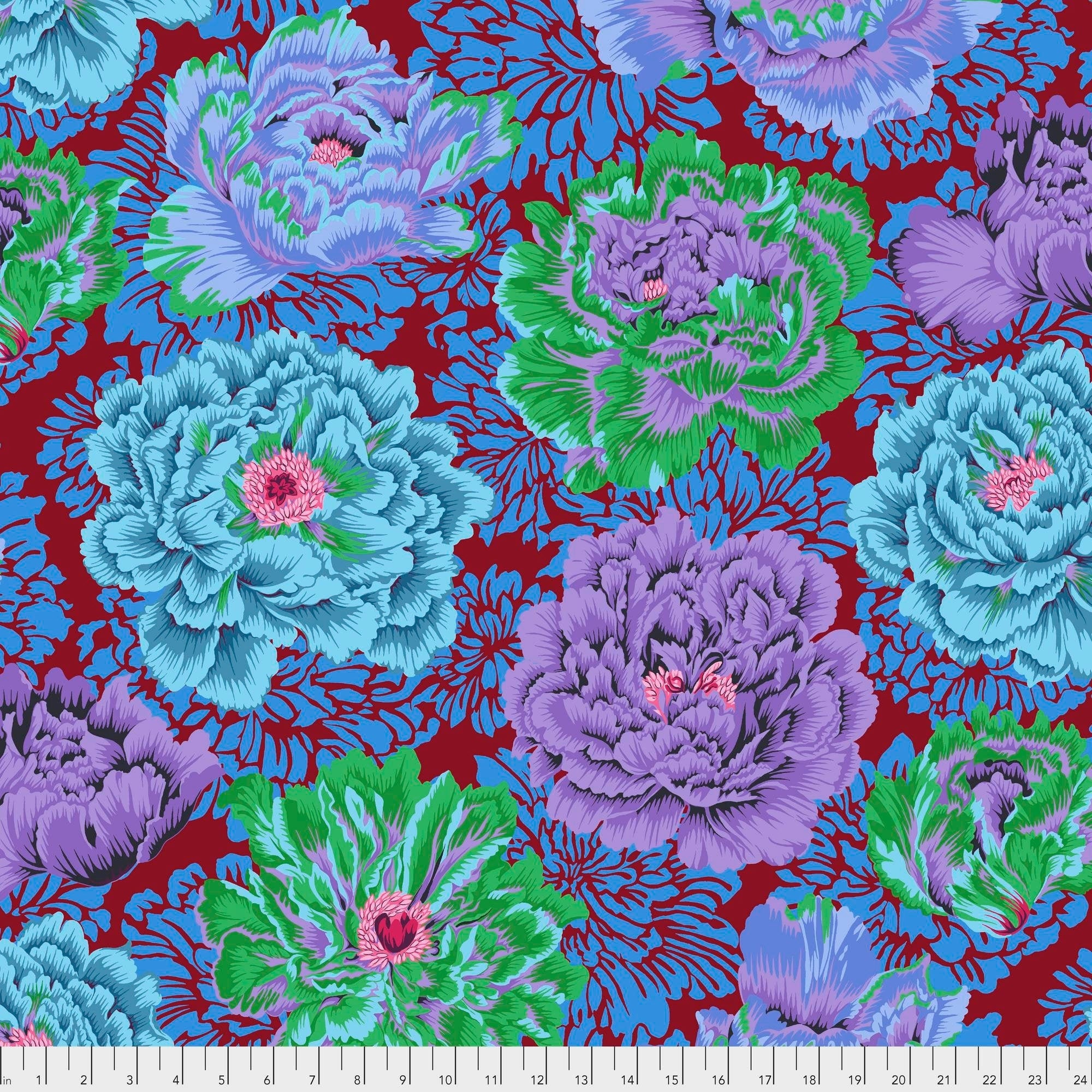 Brocade Peony - Cool