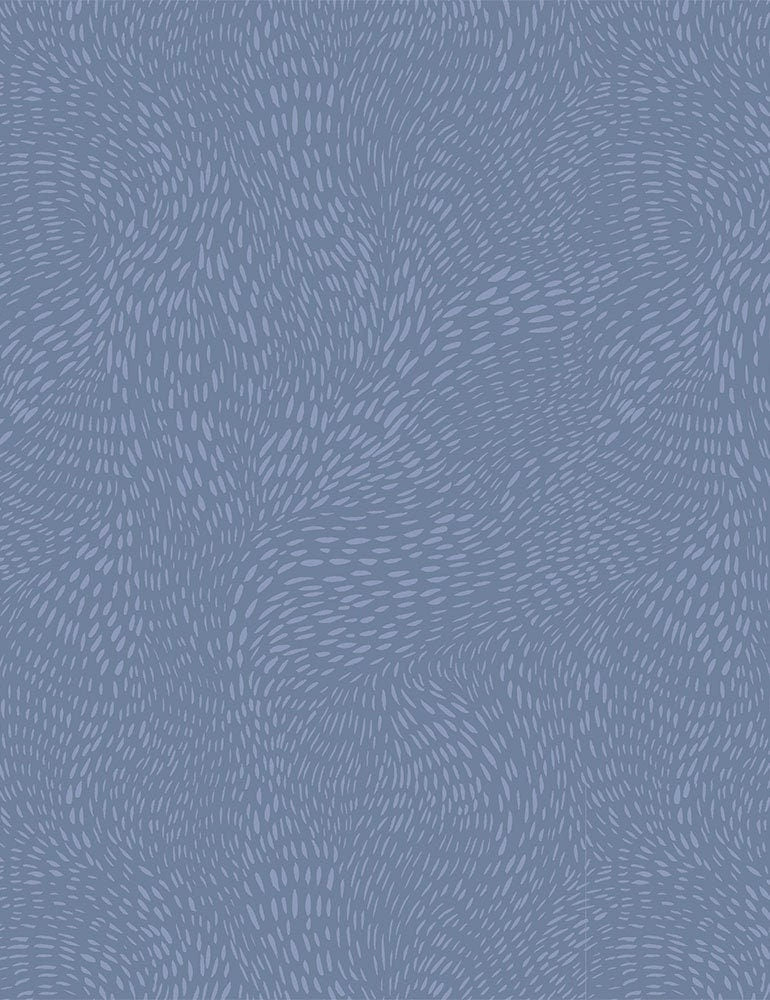 DASH FLOW 1300 ALLURE Dear Stella, Quilt Fabric, Cotton Fabric, Blender Fabric, Blue Fabric, Blue Blender, Periwinkle, Fabric By The Yard